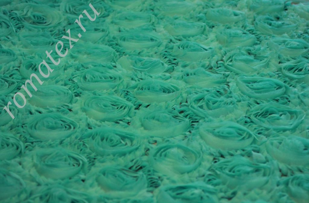 сетка роза крупная цвет мятный сетка роза крупная цвет мятный